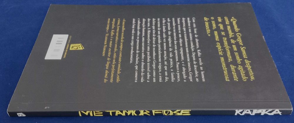 Livro Metamorfose de Franz Kafka, edição Livros do Brasil [Portes Grátis]