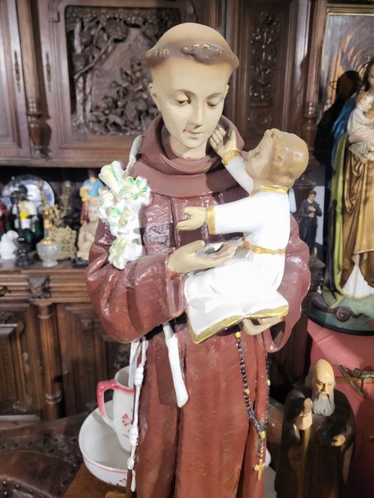 Duża figura 79 cm Święty Antoni z Padwy