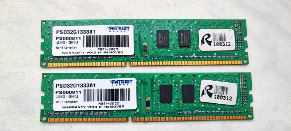 Patriot DDR3 2 ГБ