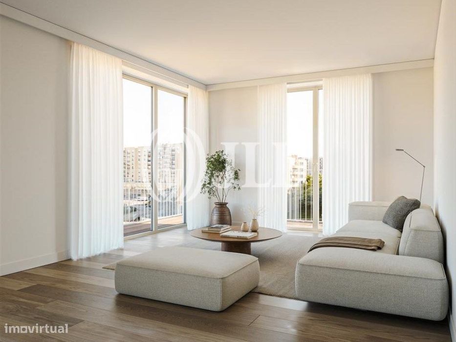 Apartamento T2 novo, no NoLiPa, Campo Grande, Lisboa