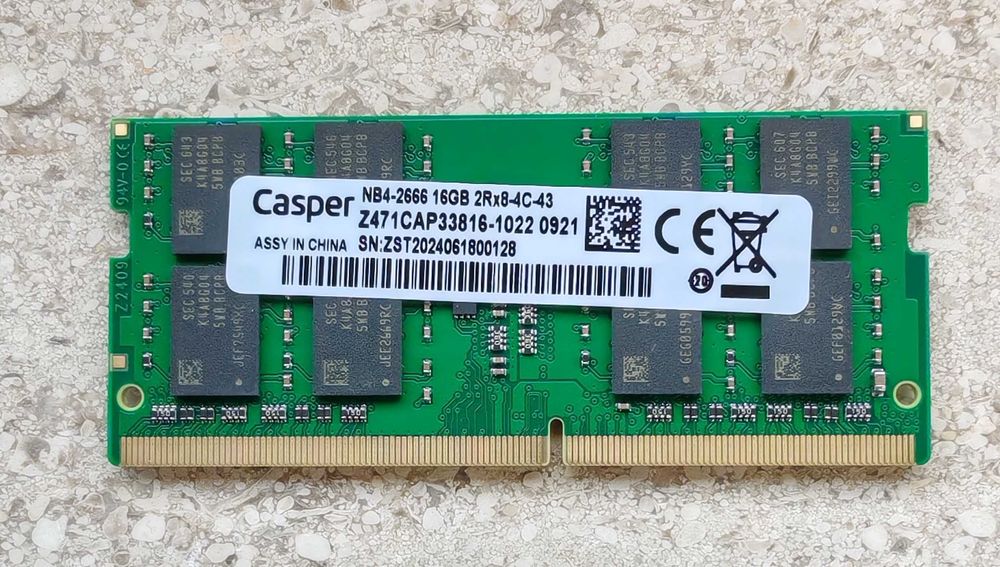 Memória  DDR4 Sodimm 16 GB