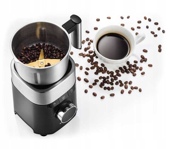 ZESTAW MOCNY tytanowe ostrza blender kielichowy młynek do kawy bidony