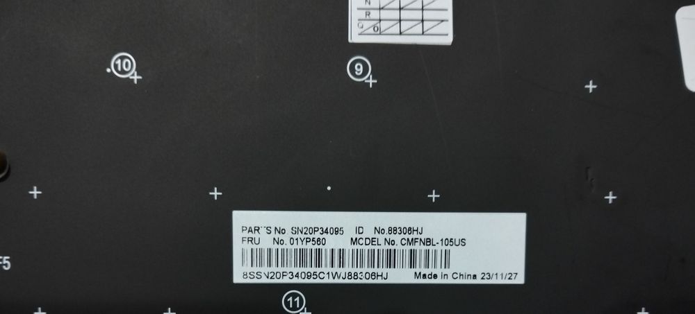 Teclado Lenovo ThinkPad E15 – Novo (Preço Negociável)