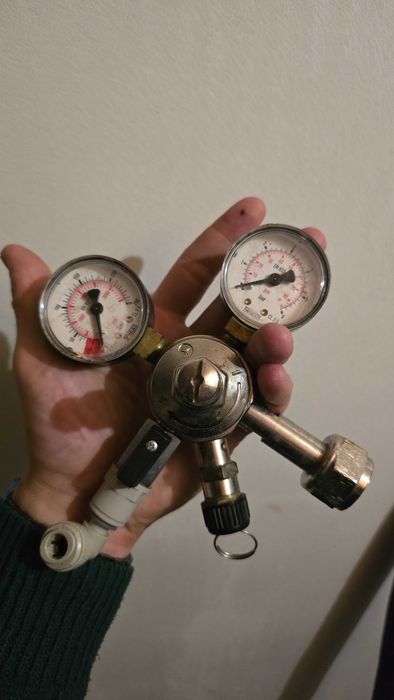 Reduktor do butli CO2