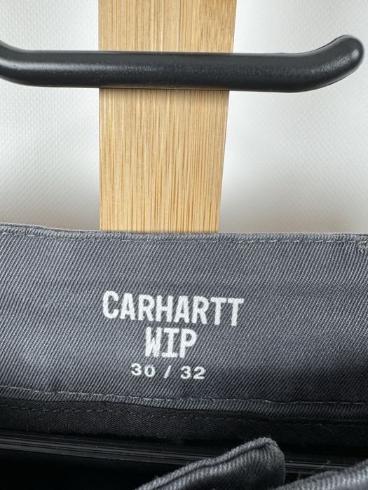 Carhartt WIP Sid Pant męskie szare spodnie chinosy 30x32