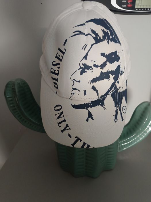 Diesel Czapka dziecięca z daszkiem bejsbolówka 2 sztuki