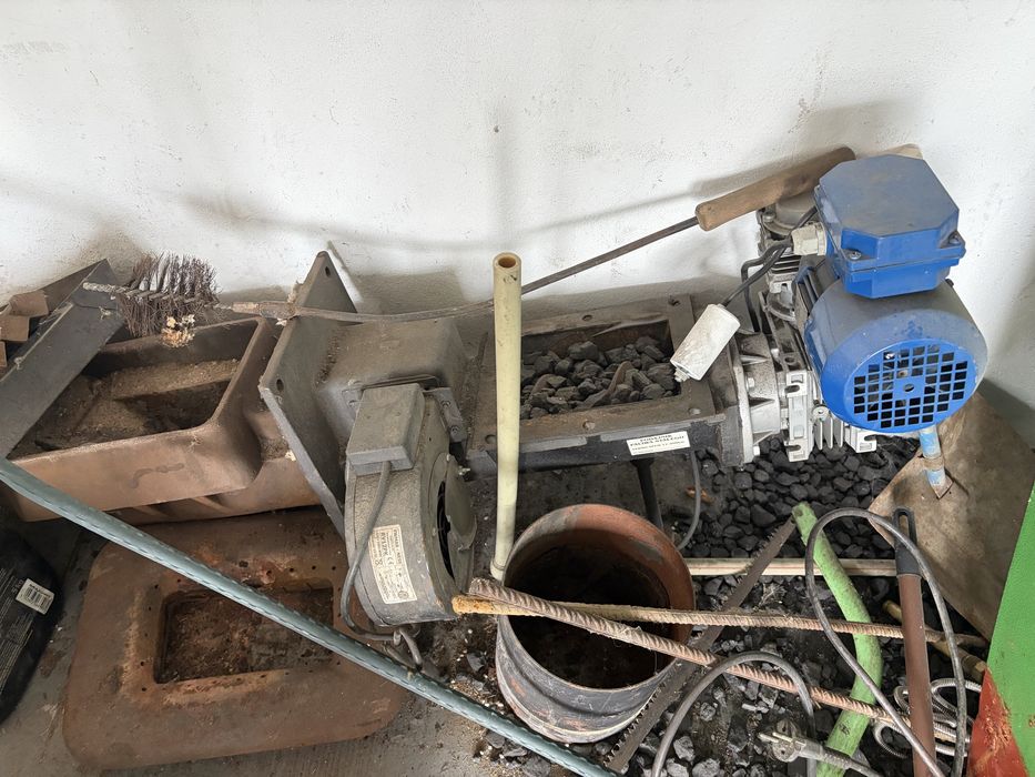 Piec stąporków 25kW czesci podajnik