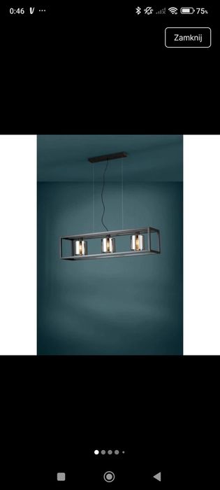 Duża Lampa wisząca Eglo