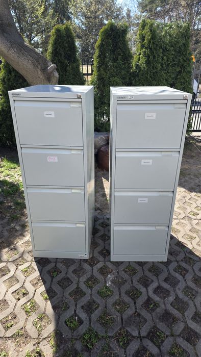 Szafka metalowa z szufladami