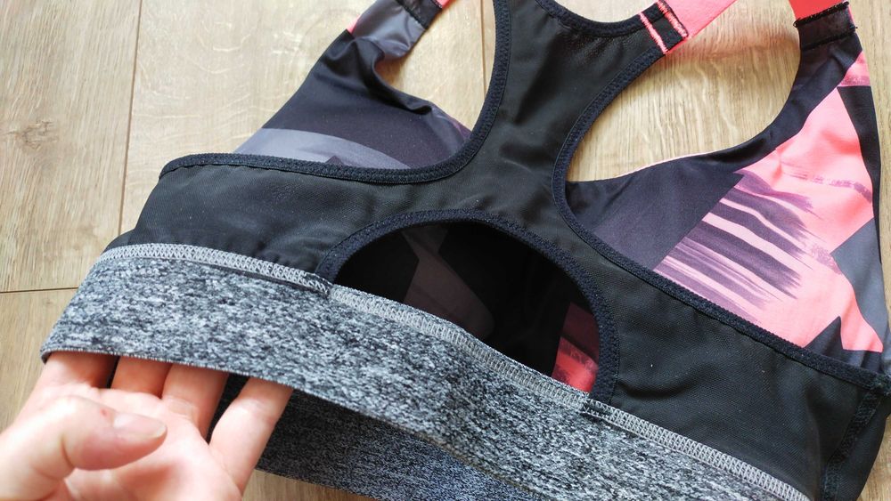 Stanik fitness cardio Domyos / Decathlon / rozmiar S