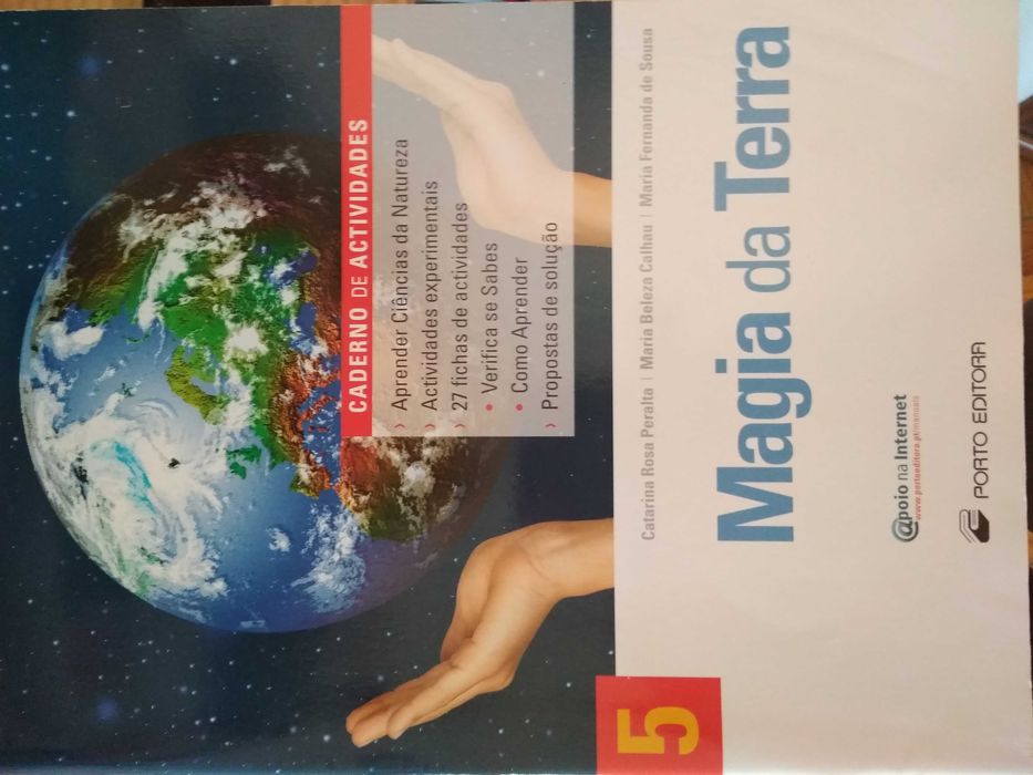 Manual e caderno de atividades Magia da Terra - Ciências 5º ano