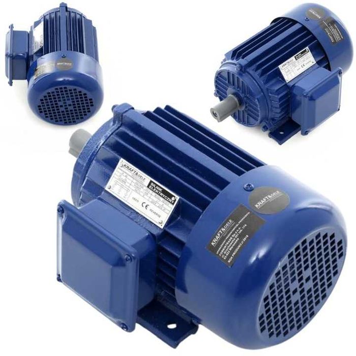 Silnik elektryczny trójfazowy 380V 1500W 2840rpm 1,5kW 24mm KD1812