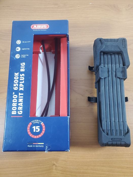 Zapięcie Abus Bordo 6500K