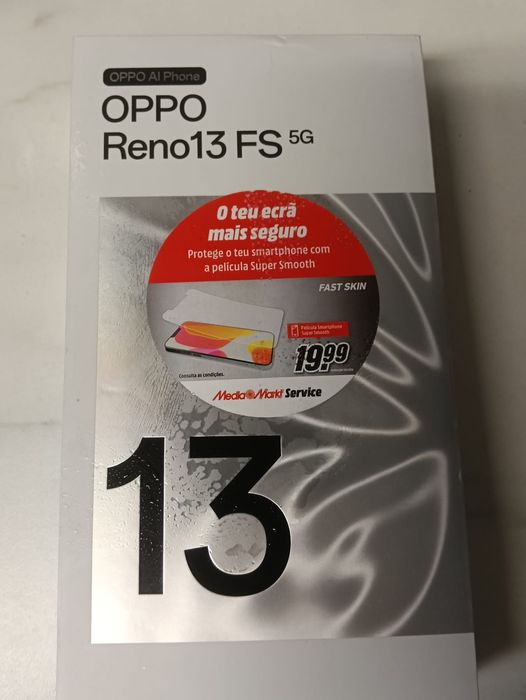 OPPO Reno 13FS 12GB RAM 512GB – Cinza Escuro, Bom Estado