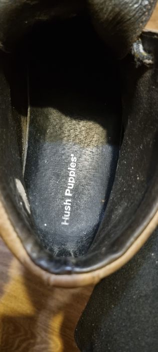 Кожаные демисезонные  ботинки