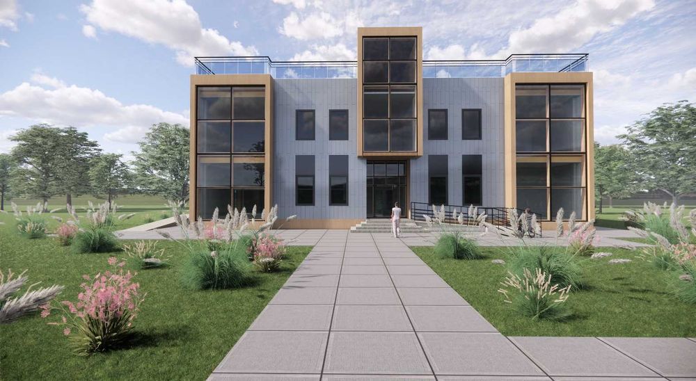 Проєктування будинків каркасних модульних фахверк GreenTec
