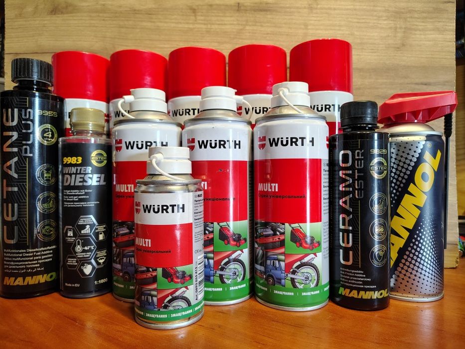 Manol .Wurth. Очиститель. Вд смазка.