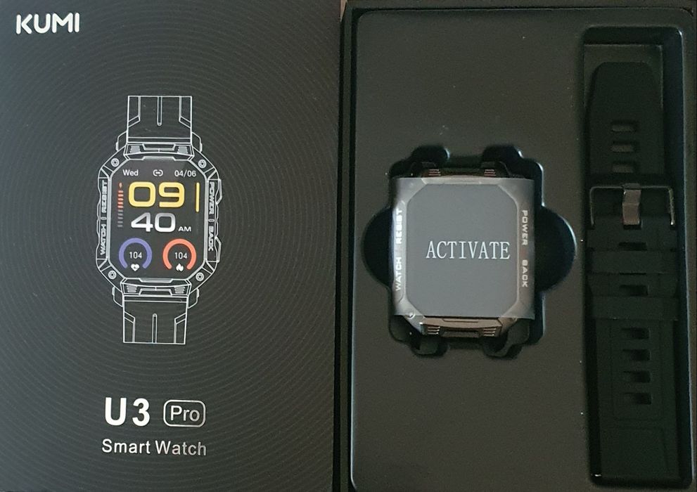 NOWY Smartwatch KUMI U3 Pro