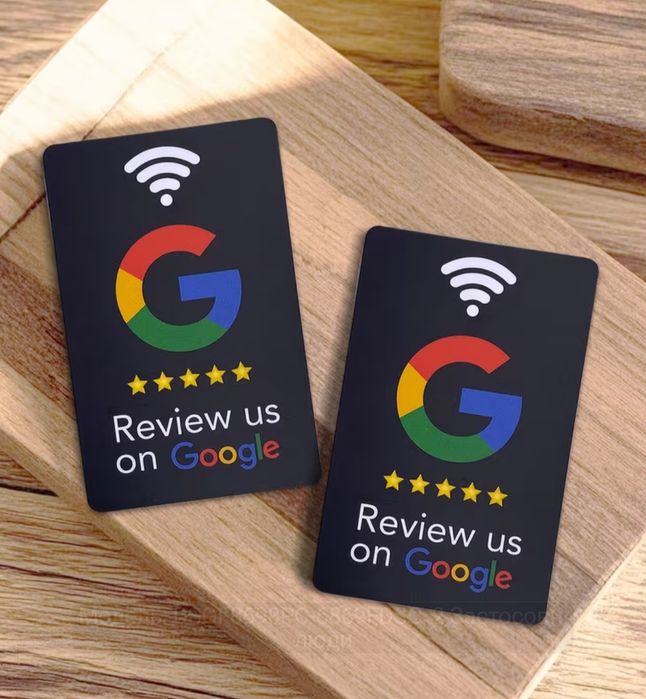 NFC-картка для відгуків у Google