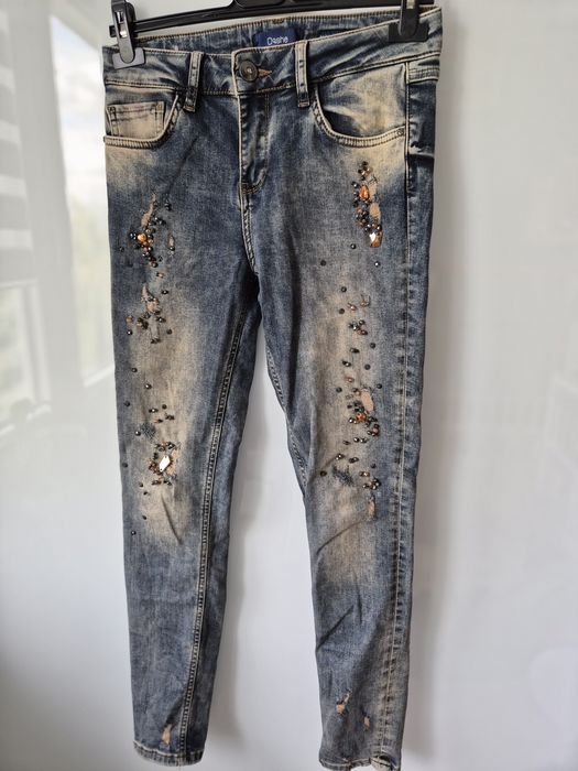 Jeansy damskie Dishe 27 Miley Skinny używane