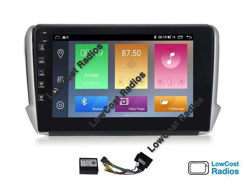 *Auto Rádio GPS PEUGEOT 2008 / 208 | ANDROID • Multimédia BT USB WIFI