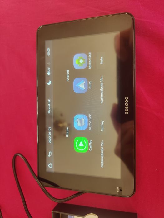 ESSGOO CarPlay android auto Player 743CP