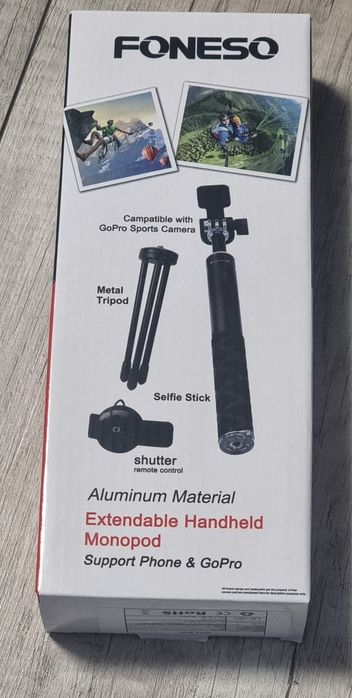 Foneso drążek do robienia zdjęć ze statywem  kijek do selfie