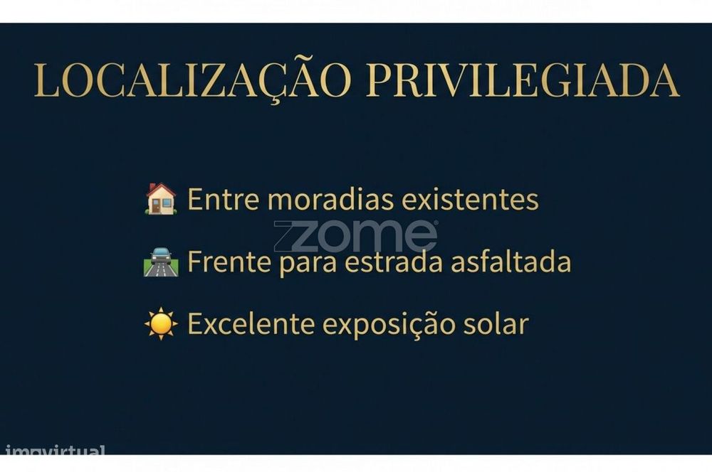 Terreno Urbanizável 1.169 m² + Estudo Prévio | Moradia T3 | Sátão