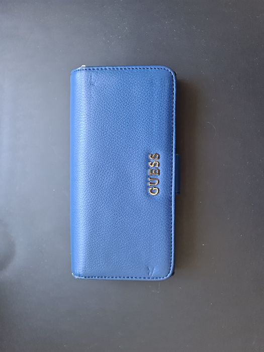 Carteira Porta Documentos Guess Azul