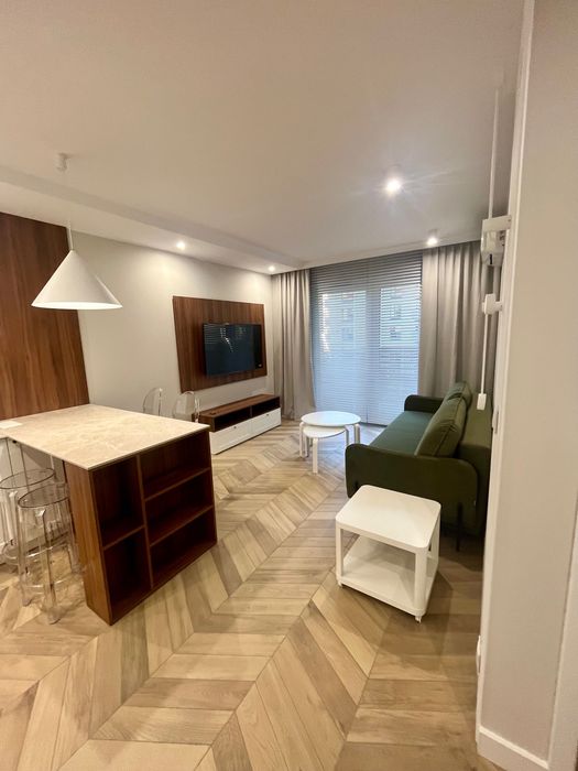 Apartament mieszkanie dwupokojowe z garażem na wynajem - ul Milionowa osiedle Fuzja 41 m2 Klimatyzacja