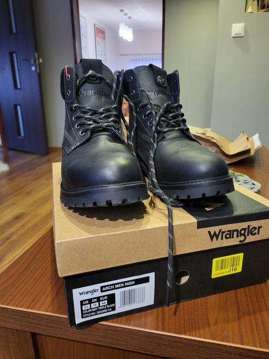 Wrangler ARCH MEN HIGH sztyblety trzewiki  skóra naturalna 44