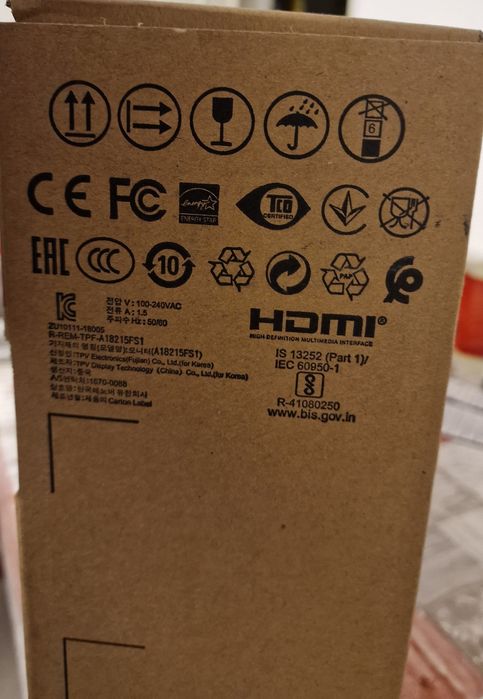 Lenovo ThinkVision S22e-19 Monitor (New)64738026115201122