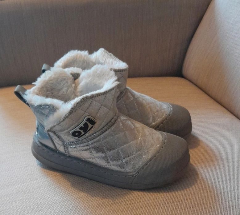 Ocieplane botki dziewczęce