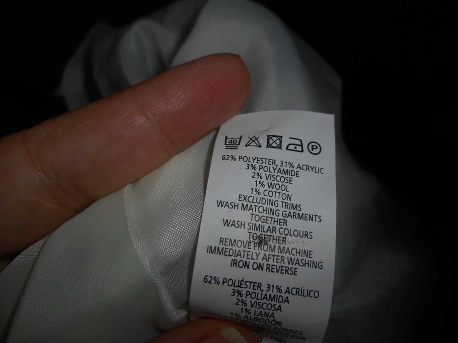 короткий піджак болеро піджачок 44 розмір в смужку