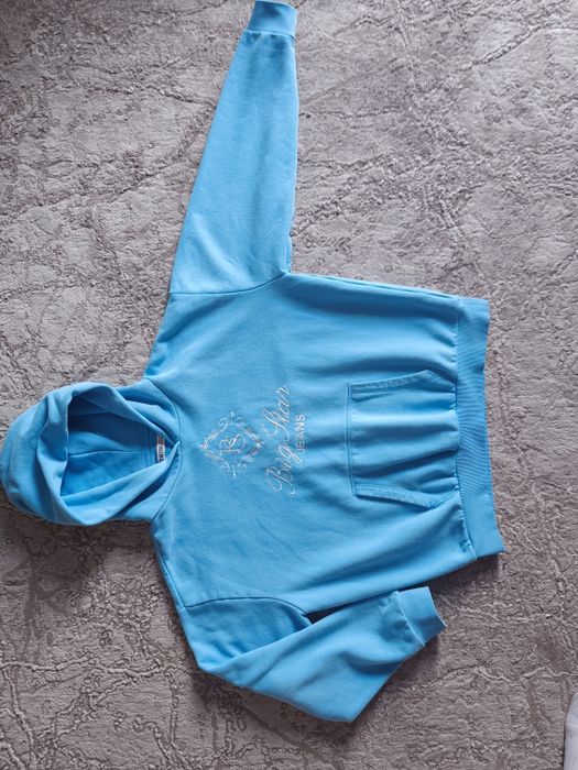 Bluza z kapturem,kangurka damska big star xl, haftowane logo
