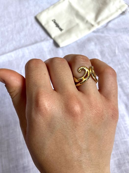 pierścionek organiczny Desigual nowy