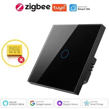 Włącznik podtynkowy - Tuya, Zigbee. Nowy. Google, Alexa. Bez N.