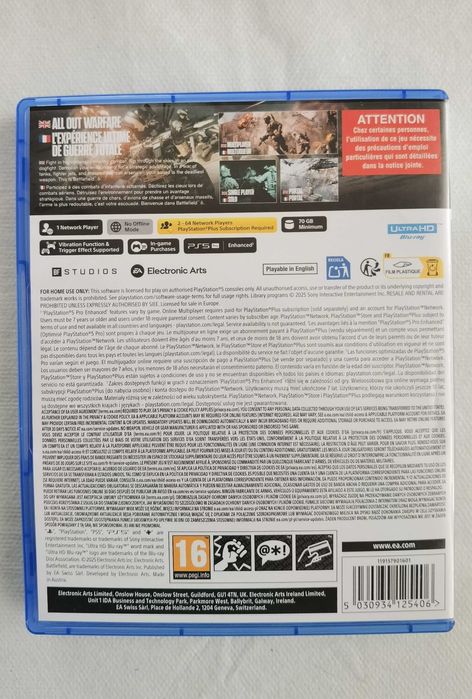Battlefield 6 - ps5 (como novo)
