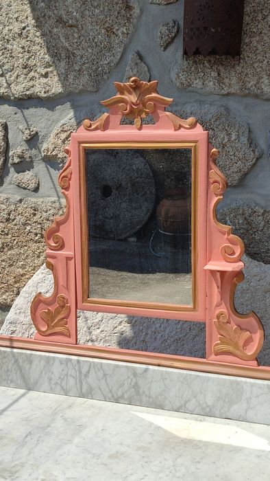 Toucador Antigo com Pedra Mármore