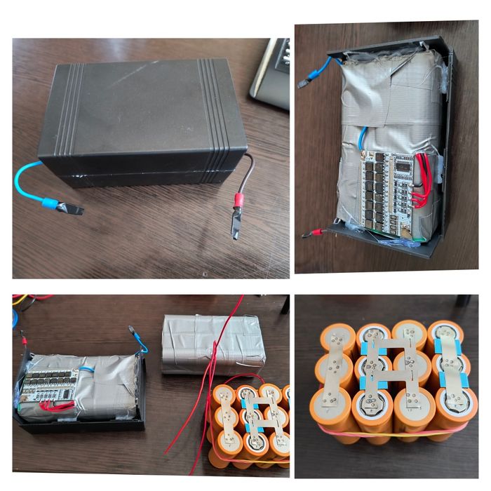 Акумулятор LiFePO4 12.8 В 10 А·год (4S3P) з BMS 100 А