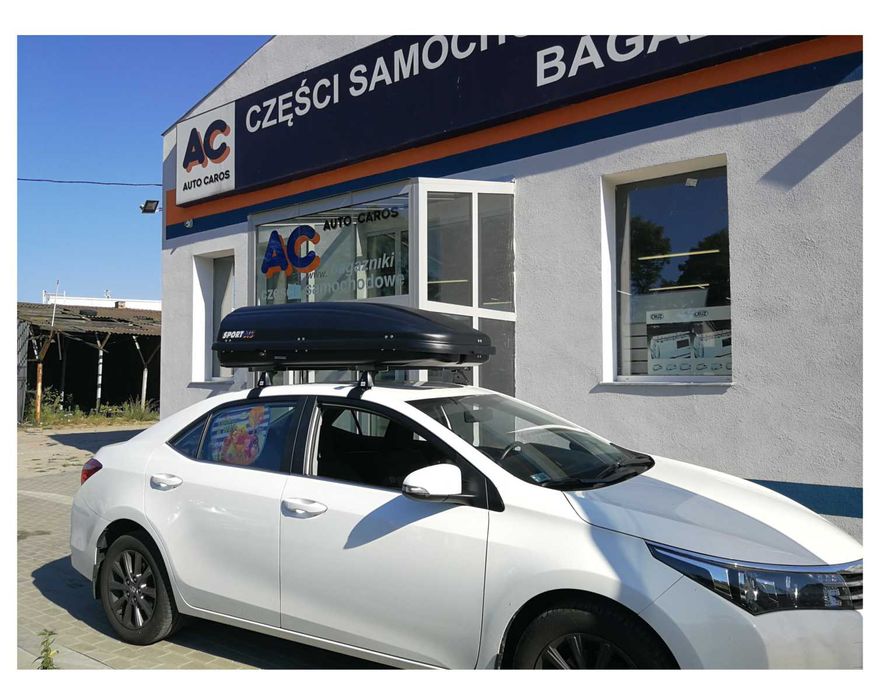 Nowy boks Box bagażnik dachowy, kufer 430 litrów , 180cm Wrocław