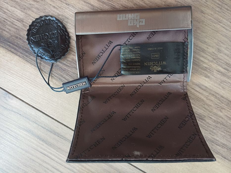 Etui na wizytówki skórzane Wittchen