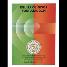 Moeda Comemorativa Olimpica Portugal 2024