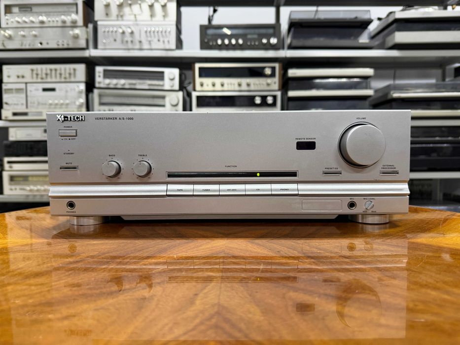 Tani wzmacniacz X4-Tech A/S-1000 Audio Room