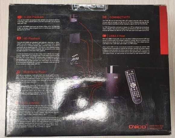 Leitor Multimédia Full HD Dvico TVIX HD M-5100SH na Caixa Original!