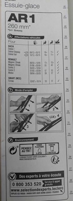 Race Chip para Megane II 1.5Dci 103cv-Escova limpa vidros Renault