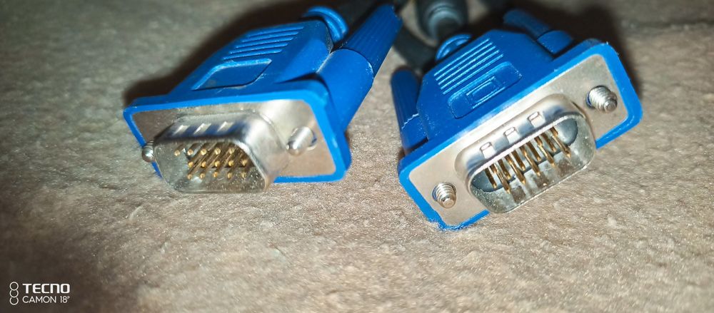Кабель VGA-VGA новый