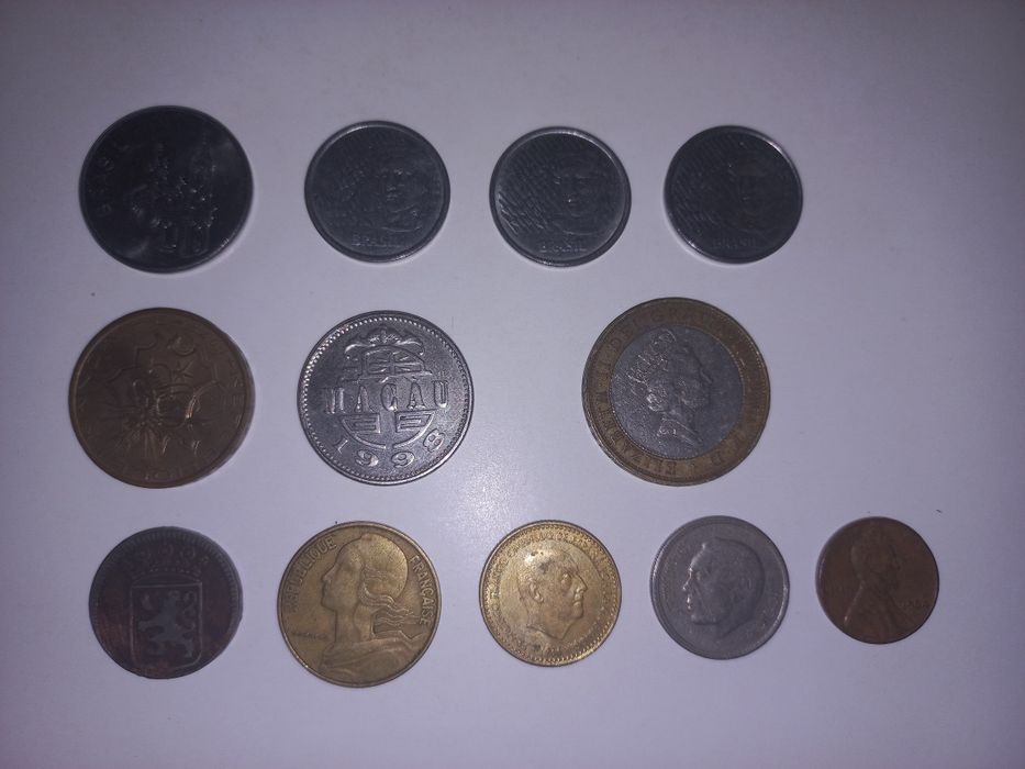 Portuguese Coins and Peseta Banknotes