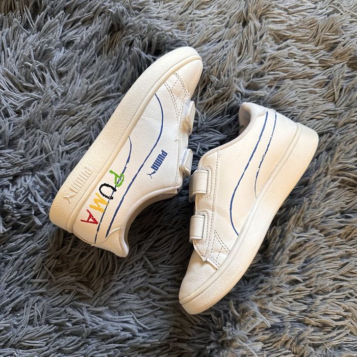 Puma Smash v2 Home School дитячі кросівки 20 см устілка влягнені 1 раз