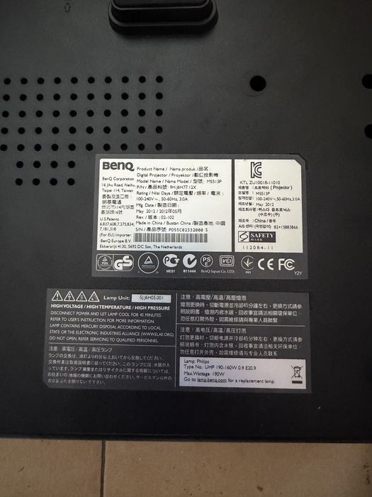 Projetor BenQ Ms513p509214206597550082